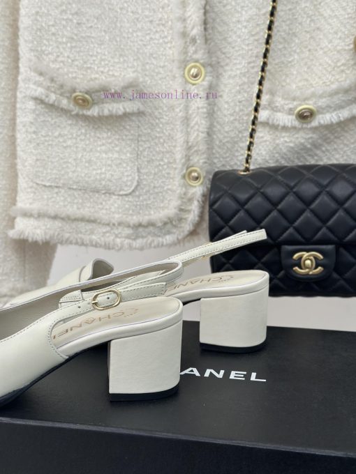 Chanel | Chanel 24C New ProductDouble C thick heel sandals seriesThe shoe upper is made of ifbxw6gqn - Image 7