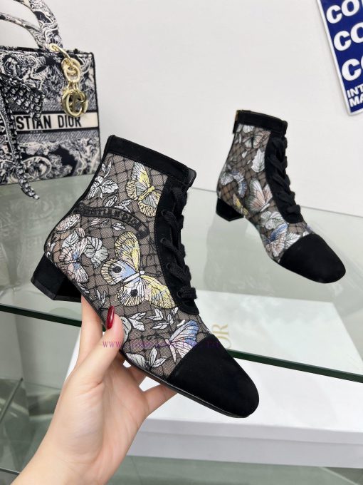 Follow the bootsJ'ADIOR Embroidered Jacquard Mesh Boots Dior 2023 Spring/Summer Latest Color7b70njx1
