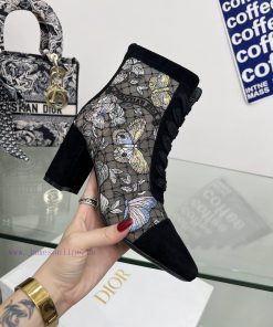Follow the bootsJ'ADIOR Embroidered Jacquard Mesh Boots Dior 2023 Spring/Summer Latest Colory15qnie6