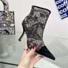 Follow the bootsJ'ADIOR Embroidered Jacquard Mesh Boots Dior 2023 Spring/Summer Latest Coloratfjnldy