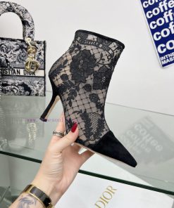 Follow the bootsJ'ADIOR Embroidered Jacquard Mesh Boots Dior 2023 Spring/Summer Latest Coloro2pn7fgr