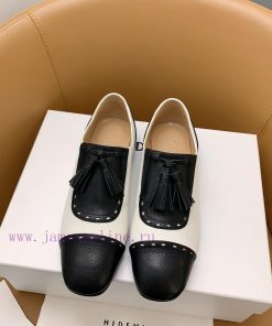 HIDEMI 2024 Early Spring New LeFu Shoes Fashionable Color Matching Looks Good ️ Easy to Wearqs0po9gw