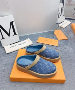 2024- LOUIS VUITTON | Louis Vuitton Latest Fashion Casual Half Slippers~Purchasing Grade Sea874h0g43