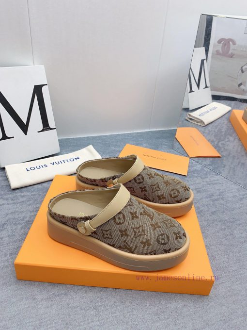 2024- LOUIS VUITTON | Louis Vuitton Latest Fashion Casual Half Slippers~Purchasing Grade Seavlvpbfla