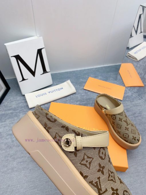2024- LOUIS VUITTON | Louis Vuitton Latest Fashion Casual Half Slippers~Purchasing Grade Seavlvpbfla - Image 7