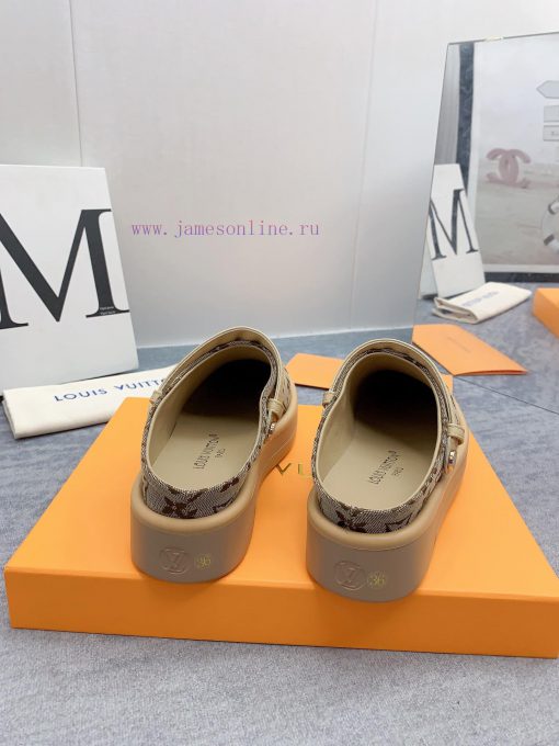 2024- LOUIS VUITTON | Louis Vuitton Latest Fashion Casual Half Slippers~Purchasing Grade Seavlvpbfla - Image 9