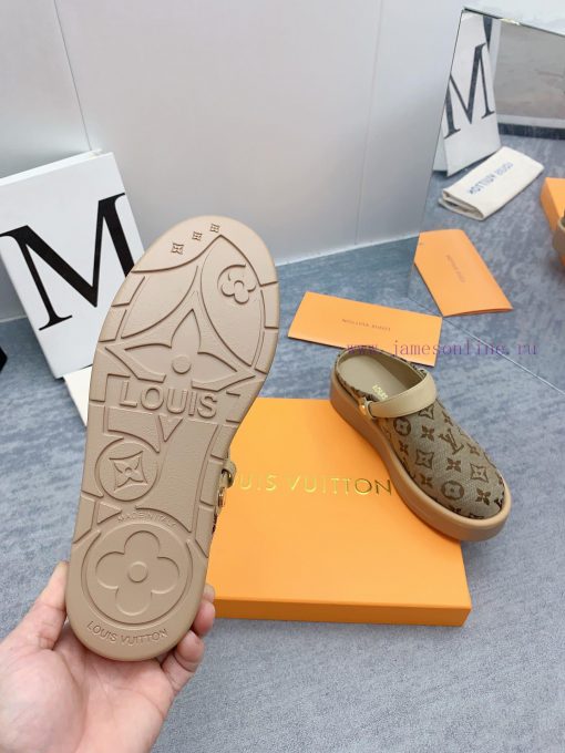 2024- LOUIS VUITTON | Louis Vuitton Latest Fashion Casual Half Slippers~Purchasing Grade Seavlvpbfla - Image 10