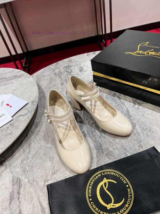 Mary Jane Single Shoes ︎ ️French retro signature item - Mary Jane shoes, highlighting uniquejuj2oh9f