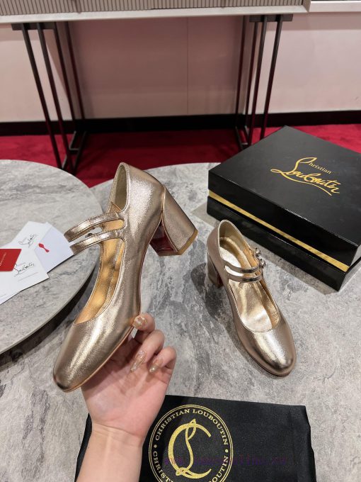 Mary Jane Single Shoes ︎ ️French retro signature item - Mary Jane shoes, highlighting uniqueyuwpopwy - Image 5