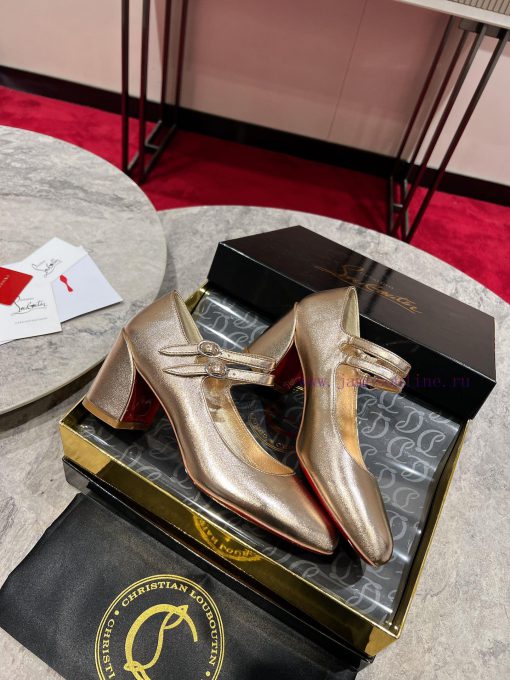 Mary Jane Single Shoes ︎ ️French retro signature item - Mary Jane shoes, highlighting uniqueyuwpopwy - Image 6