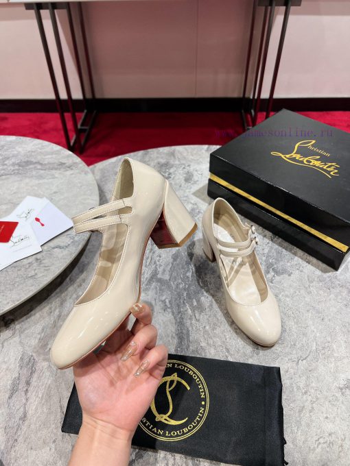 Mary Jane Single Shoes ︎ ️French retro signature item - Mary Jane shoes, highlighting uniquejuj2oh9f - Image 5