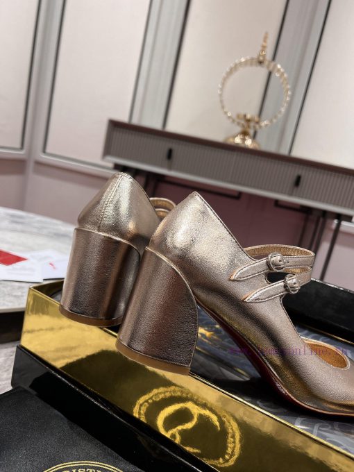 Mary Jane Single Shoes ︎ ️French retro signature item - Mary Jane shoes, highlighting uniqueyuwpopwy - Image 7
