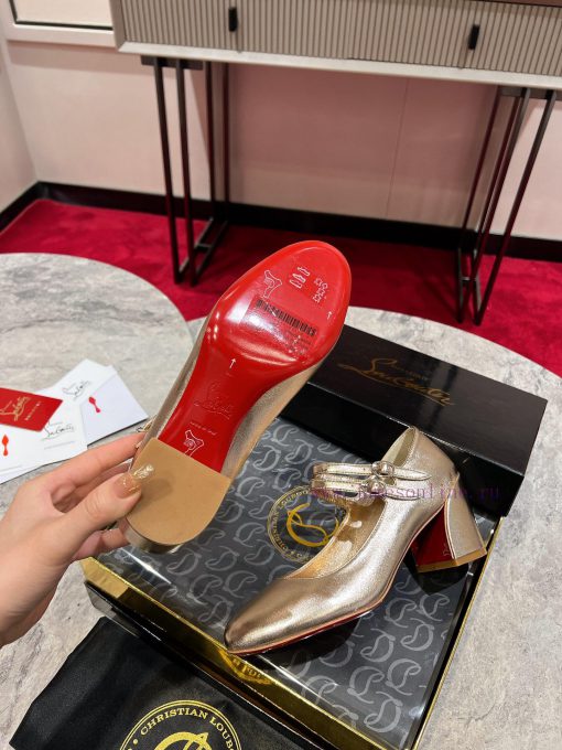 Mary Jane Single Shoes ︎ ️French retro signature item - Mary Jane shoes, highlighting uniqueyuwpopwy - Image 8