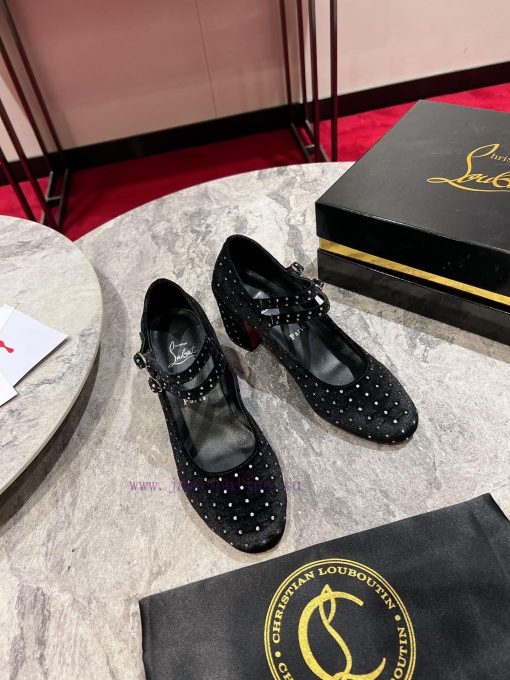 Mary Jane loose diamonds ︎ ️French retro signature item - Mary Jane shoes, highlighting uniqehiqdp0m - Image 2