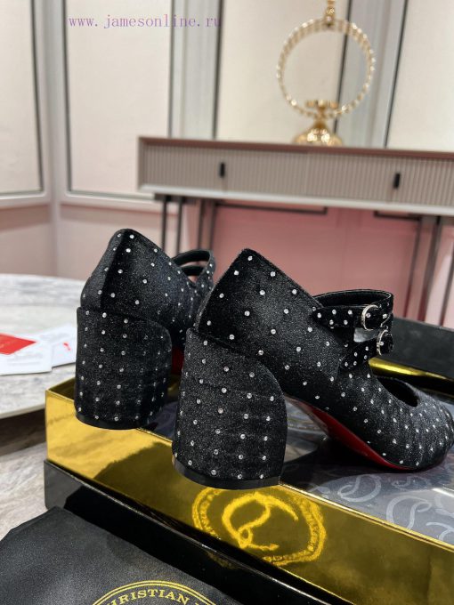 Mary Jane loose diamonds ︎ ️French retro signature item - Mary Jane shoes, highlighting uniqehiqdp0m - Image 6