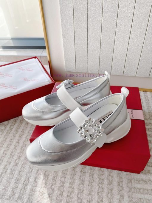 In early spring 2024, the new Viv 'Run diamond buckle fabric sports shoes Tang Yanlin Yunlinaxf2o3ya - Image 4