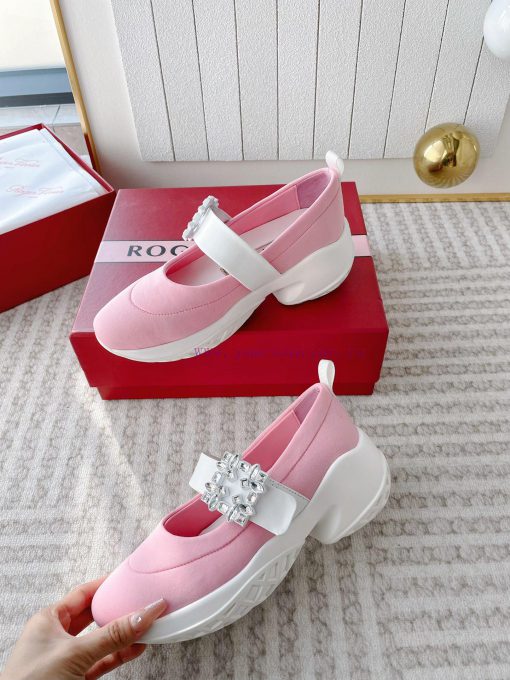 In early spring 2024, the new Viv 'Run diamond buckle fabric sports shoes Tang Yanlin Yunlinjoi7i8f6 - Image 7
