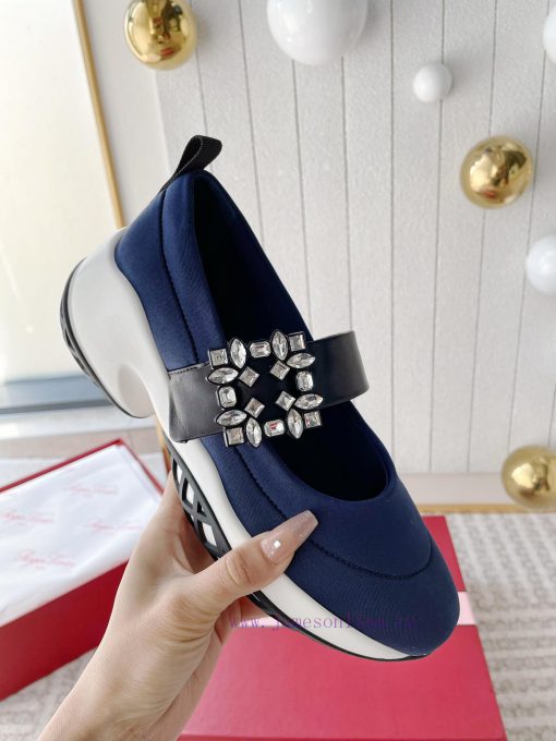 In early spring 2024, the new Viv 'Run diamond buckle fabric sports shoes Tang Yanlin Yunlinwpd3tm0f - Image 5