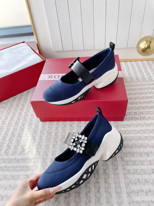 In early spring 2024, the new Viv 'Run diamond buckle fabric sports shoes Tang Yanlin Yunlinwpd3tm0f - Image 7