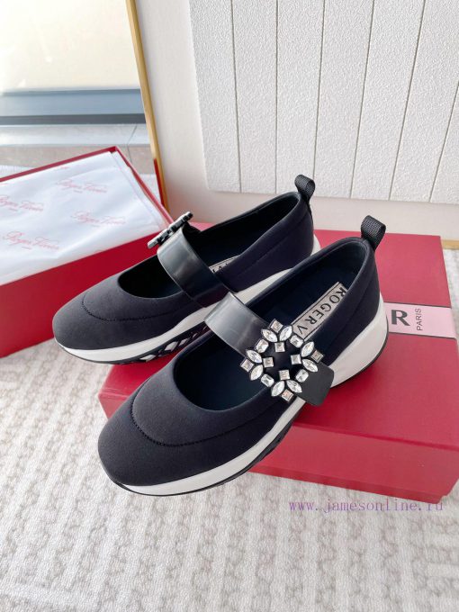 In early spring 2024, the new Viv 'Run diamond buckle fabric sports shoes Tang Yanlin Yunlinu9p3rgq9 - Image 4