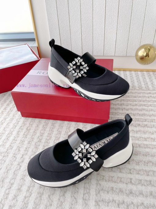 In early spring 2024, the new Viv 'Run diamond buckle fabric sports shoes Tang Yanlin Yunlinu9p3rgq9 - Image 6
