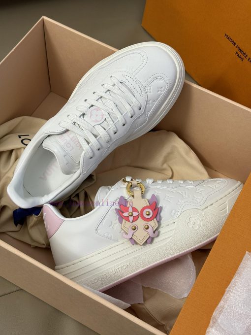 LV 2024 new thick soled white shoesAuthentic purchase, original version one-to-oneTop qualitpk91uuvt - Image 4