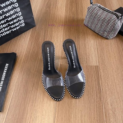 Alexander Wang Alexander King's high-quality original material high-heeled sandals Original t82rzov2 - Image 5