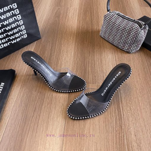 Alexander Wang Alexander King's high-quality original material high-heeled sandals Original t82rzov2 - Image 6