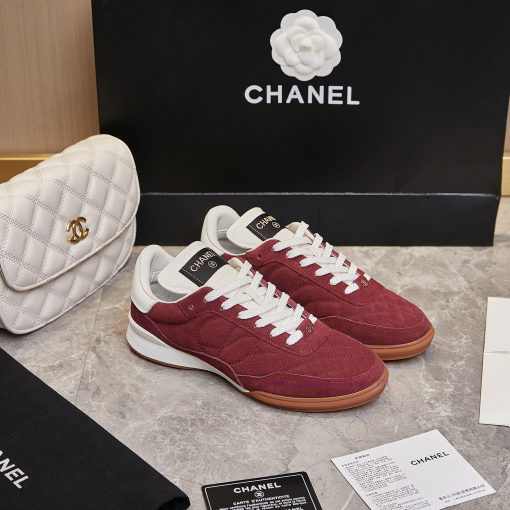 Chanel -2024 Top Casual SneakersThis classic design features a shoe upper with a variety of rw3tfpuk - Image 3