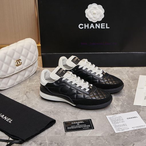 Chanel -2024 Top Casual SneakersThis classic design features a shoe upper with a variety of 4dvf0fde - Image 3