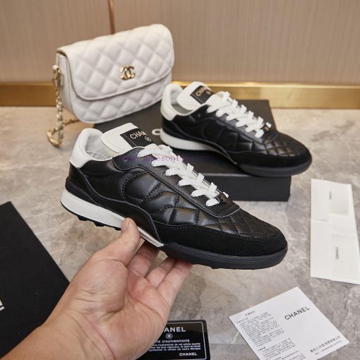 Chanel -2024 Top Casual SneakersThis classic design features a shoe upper with a variety of 4dvf0fde - Image 4