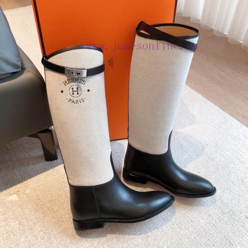 HERME... S Classic Kelly Boots SS23 New ColorClassic Kelly Half, original calf leather patchfhlp381x - Image 4