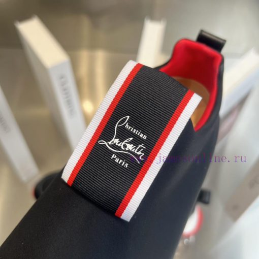 ╔ 🦈 Black stretch fabric shark bottom ╗️Top level customized version𝑪𝒉𝒓𝒊𝒔𝒕𝒊𝒂𝒏 𝑳𝒐𝒖𝒃𝒐𝒖𝒕𝒊𝒏Whethvpaqtlmu - Image 6