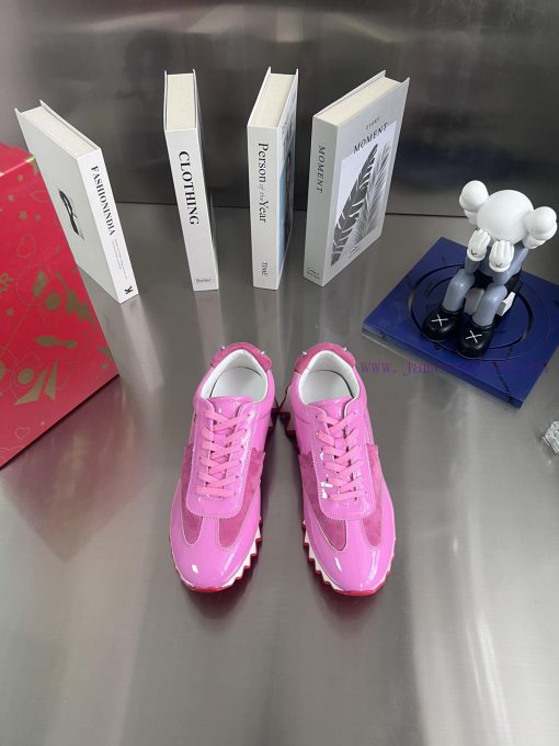 ╔ Pink Splicing Shark Bottom ╗️Top level customized version𝑪𝒉𝒓𝒊𝒔𝒕𝒊𝒂𝒏 𝑳𝒐𝒖𝒃𝒐𝒖𝒕𝒊𝒏Whether it's t4mkhrs88 - Image 2