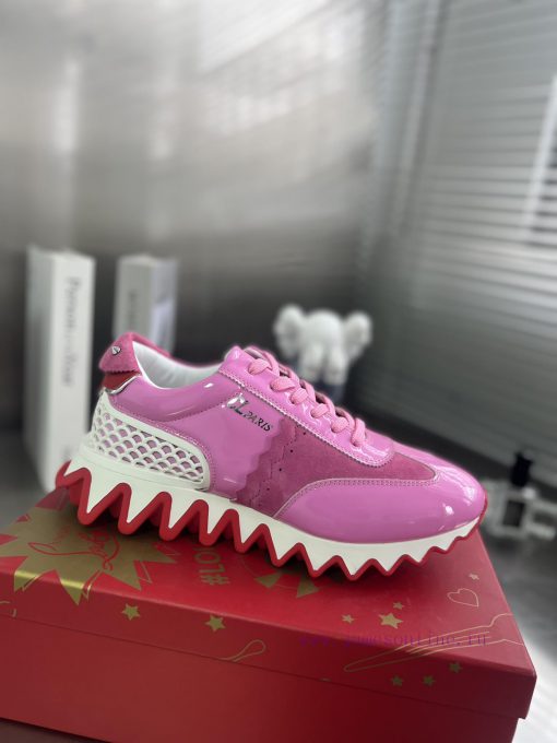 ╔ Pink Splicing Shark Bottom ╗️Top level customized version𝑪𝒉𝒓𝒊𝒔𝒕𝒊𝒂𝒏 𝑳𝒐𝒖𝒃𝒐𝒖𝒕𝒊𝒏Whether it's t4mkhrs88 - Image 5