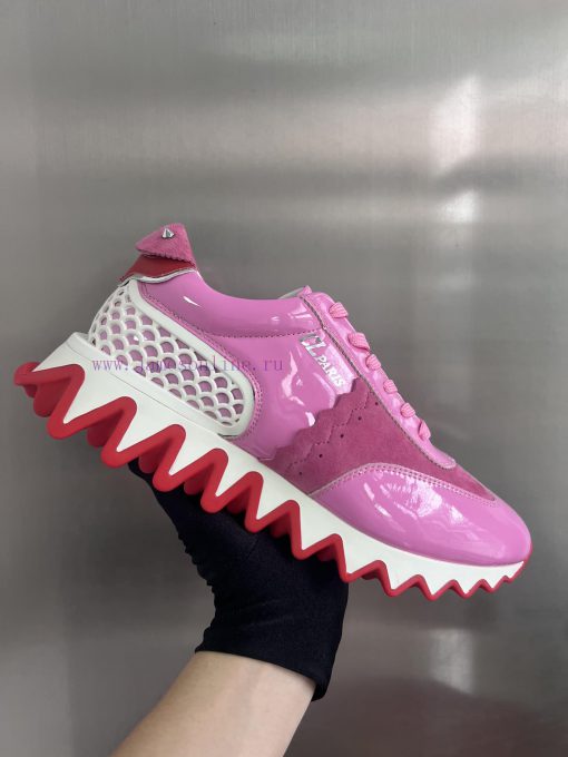 ╔ Pink Splicing Shark Bottom ╗️Top level customized version𝑪𝒉𝒓𝒊𝒔𝒕𝒊𝒂𝒏 𝑳𝒐𝒖𝒃𝒐𝒖𝒕𝒊𝒏Whether it's t4mkhrs88 - Image 6