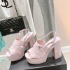 𝗖𝗛𝗔𝗡𝗘𝗟 Fashion Show Coarse Heel Water Platform Sandals Popular Running Single Explosive Prod4sqfq5o5