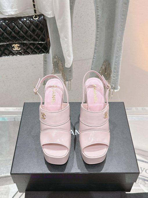 𝗖𝗛𝗔𝗡𝗘𝗟 Fashion Show Coarse Heel Water Platform Sandals Popular Running Single Explosive Prod4sqfq5o5 - Image 4
