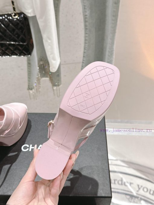 𝗖𝗛𝗔𝗡𝗘𝗟 Fashion Show Coarse Heel Water Platform Sandals Popular Running Single Explosive Prod4sqfq5o5 - Image 10