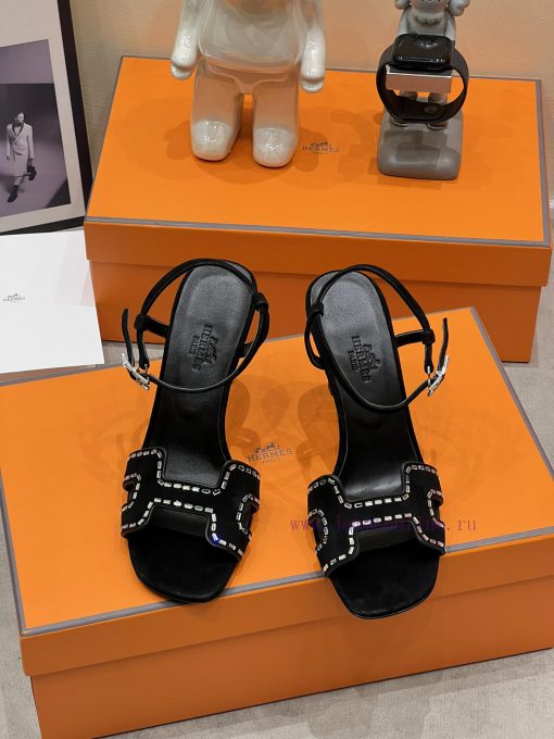 top-levelH Home 2024 SS New HERME * S Recently Popular Sandals Paired with Various Colored Svnnsxx7r - Image 7
