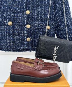 Tods Classic Thick soled loafersSignature T-shaped buckle, simple and exquisiteThis hardware148vmf85