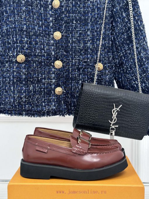 Tods Classic Thick soled loafersSignature T-shaped buckle, simple and exquisiteThis hardware148vmf85