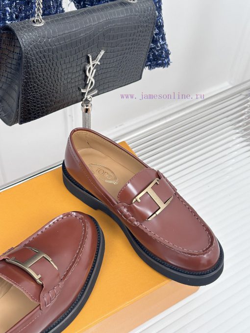 Tods Classic Thick soled loafersSignature T-shaped buckle, simple and exquisiteThis hardware148vmf85 - Image 6