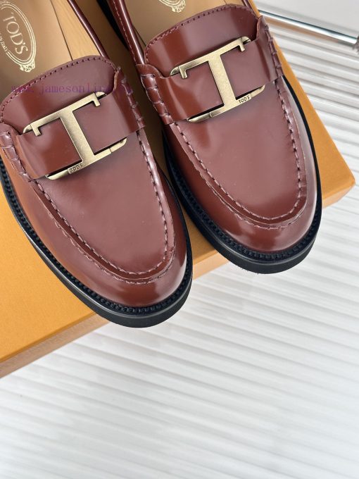 Tods Classic Thick soled loafersSignature T-shaped buckle, simple and exquisiteThis hardware148vmf85 - Image 8