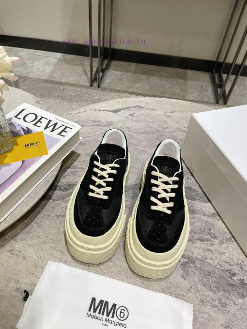 𝐌𝐚𝐢𝐬𝐨𝐧𝐌𝐚𝐫𝐠𝐢𝐞𝐥𝐚 | 𝐌𝐌𝟔 Thick soled German training shoes 24ss new MagiraAnother pair of shofgfr2lox - Image 2