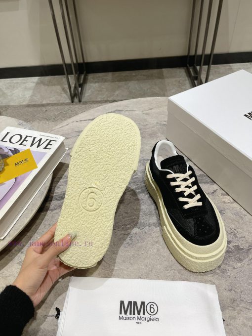 𝐌𝐚𝐢𝐬𝐨𝐧𝐌𝐚𝐫𝐠𝐢𝐞𝐥𝐚 | 𝐌𝐌𝟔 Thick soled German training shoes 24ss new MagiraAnother pair of shofgfr2lox - Image 9