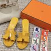 Hermes H Slippers Oran Sandals Collection - Fashionable and Versatile, Super Comfortable, Evl3igu571