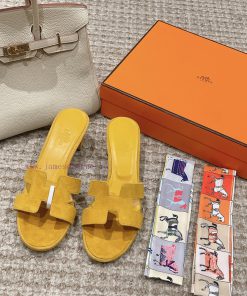Hermes H Slippers Oran Sandals Collection - Fashionable and Versatile, Super Comfortable, Evl3igu571