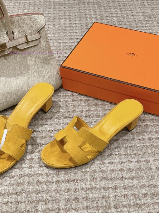 Hermes H Slippers Oran Sandals Collection - Fashionable and Versatile, Super Comfortable, Evl3igu571 - Image 3