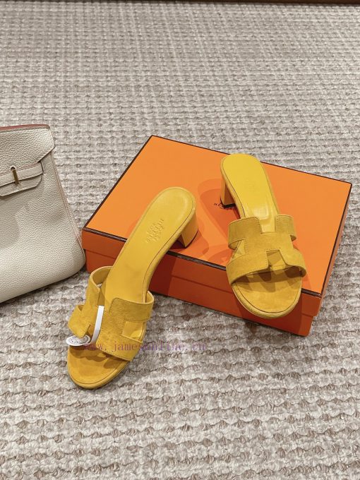Hermes H Slippers Oran Sandals Collection - Fashionable and Versatile, Super Comfortable, Evl3igu571 - Image 6